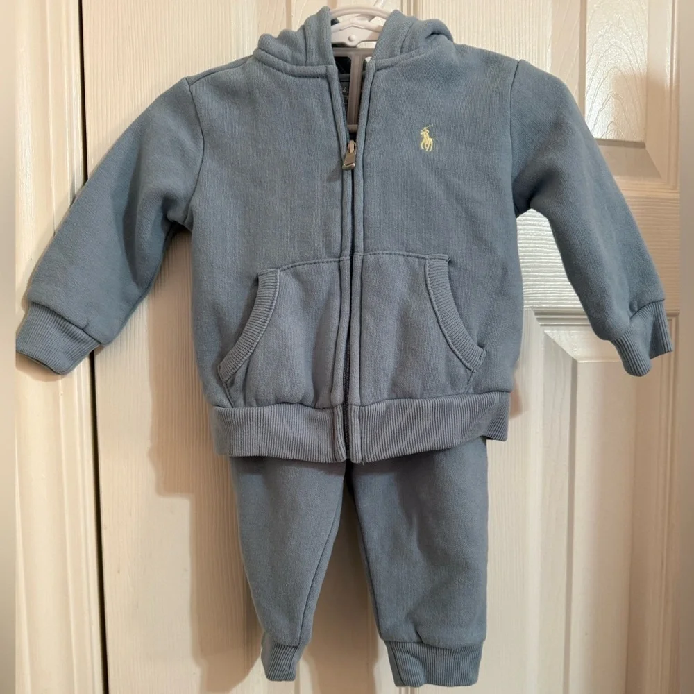 Ralph Lauren Full Zip Hoodie Sweatsuit